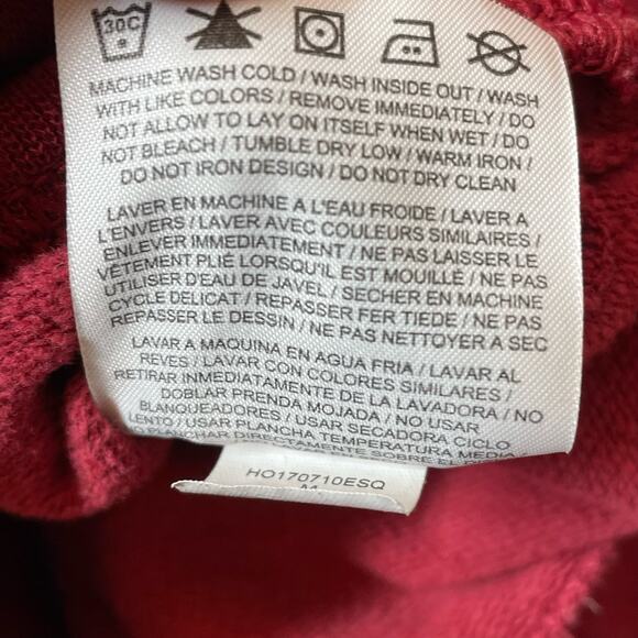 Nike WSU Washington State University Cougars Hoodie Womens Medium Red - Picture 7 of 7